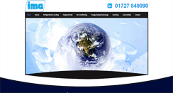 Desktop Screenshot of imacoolingsystems.co.uk